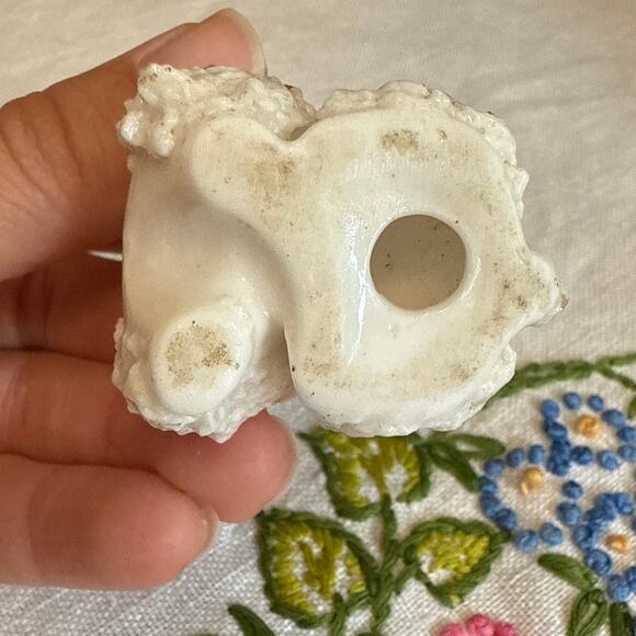 Vintage MCM Mid-Century Modern Spaghetti Poodle Porcelain Miniature Figurine - Picture 6 of 8